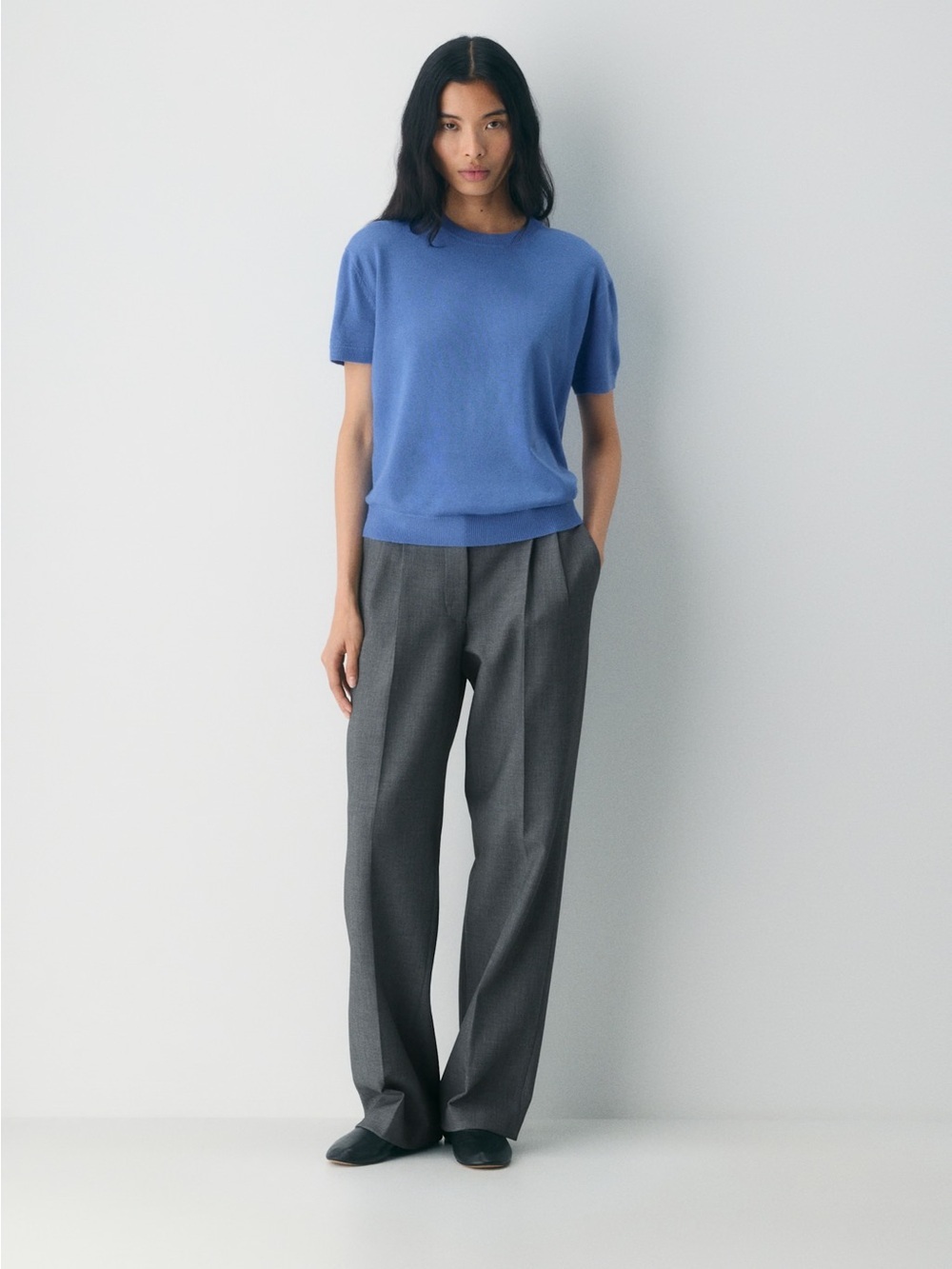 Aritzia Bare Merino Wool Crew T-Shirt